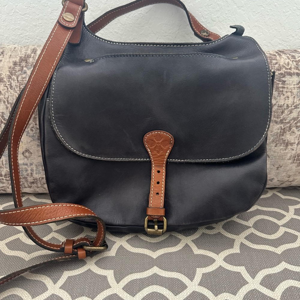 Patricia Nash London Saddle Bag